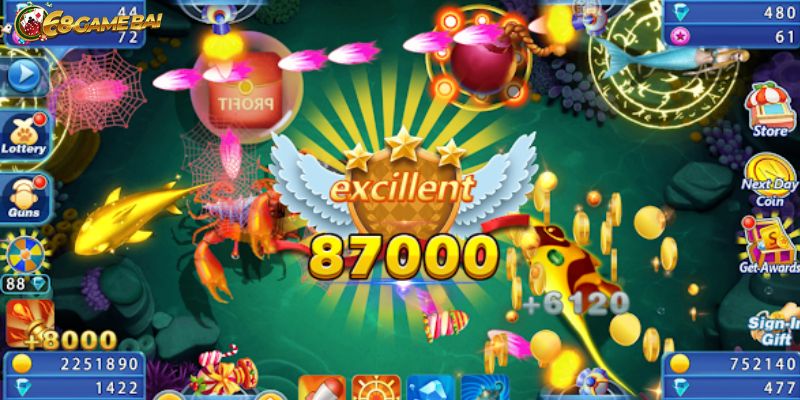 Hướng dẫn cách chơi bắn cá đổi thưởng tại 68 Game Bài 