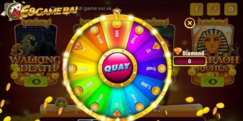 Các bước tham gia cược game nổ hũ tại 68 Game Bài 